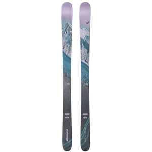 Nordica, Santa Ana 92 demo rental ski with brightly colored design