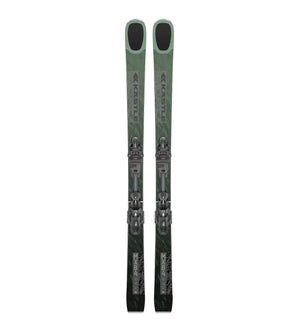 Kastle MX84, light green demo rental ski with black highlights