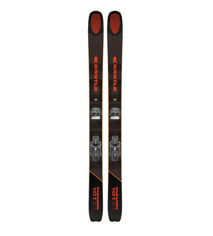 Kastle Paragon 101 demo, rental ski, black and red