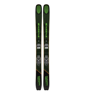 Kastle Paragon 107 demo, rental ski, black and green