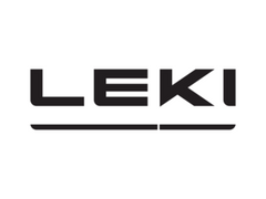 Black and white, LEKI logo