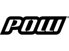 Black and white, POW logo