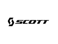 Black and white, SCOTT logo